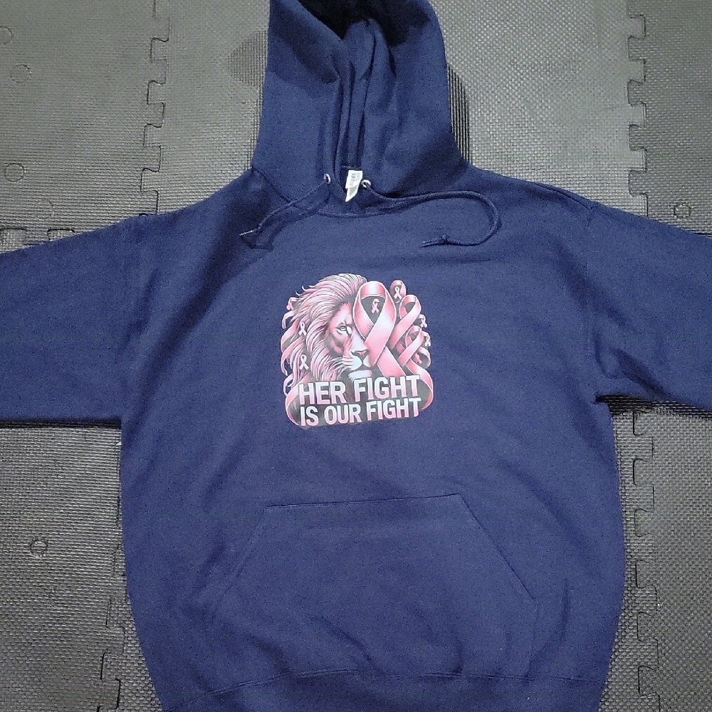 Jerzees Dark Blue Hoodie